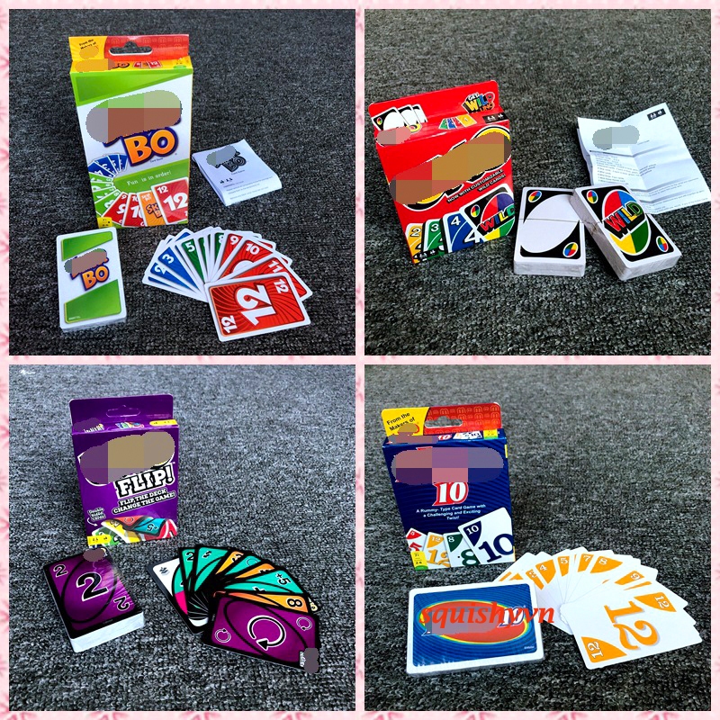 UNO Wild / UNO Flip / DOS Iron Box Game Classic