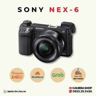 Máy ảnh Sony Nex6 kèm ống kính 16-50mm F3.5-5.6 OS (mới 95%)