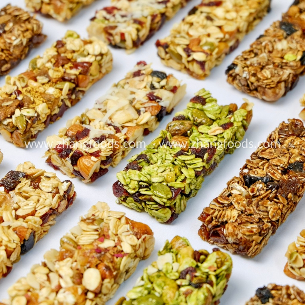 Thanh Ngũ Cốc Granola Mix 6 Vị- Zhangfoods- Healthy & Organic-  Ăn Vặt- Eat Clean- Ăn Kiêng