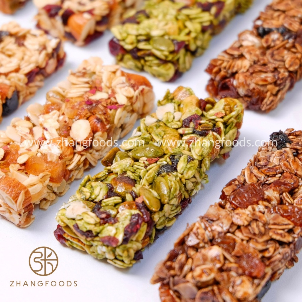 Thanh Ngũ Cốc Granola Mix 6 Vị- Zhangfoods- Healthy & Organic-  Ăn Vặt- Eat Clean- Ăn Kiêng