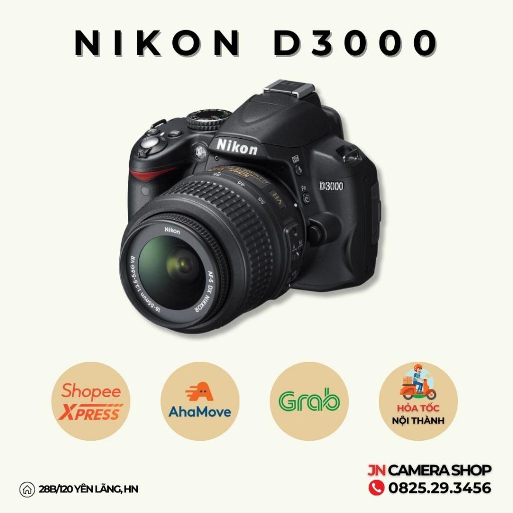Nikon D3000 + Kit 18-55 Mới 95%
