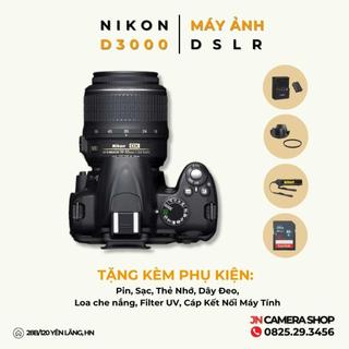 Nikon D3000 + Kit 18-55 Mới 95%
