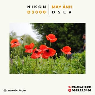 Nikon D3000 + Kit 18-55 Mới 95%