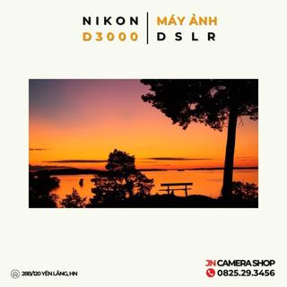 Nikon D3000 + Kit 18-55 Mới 95%