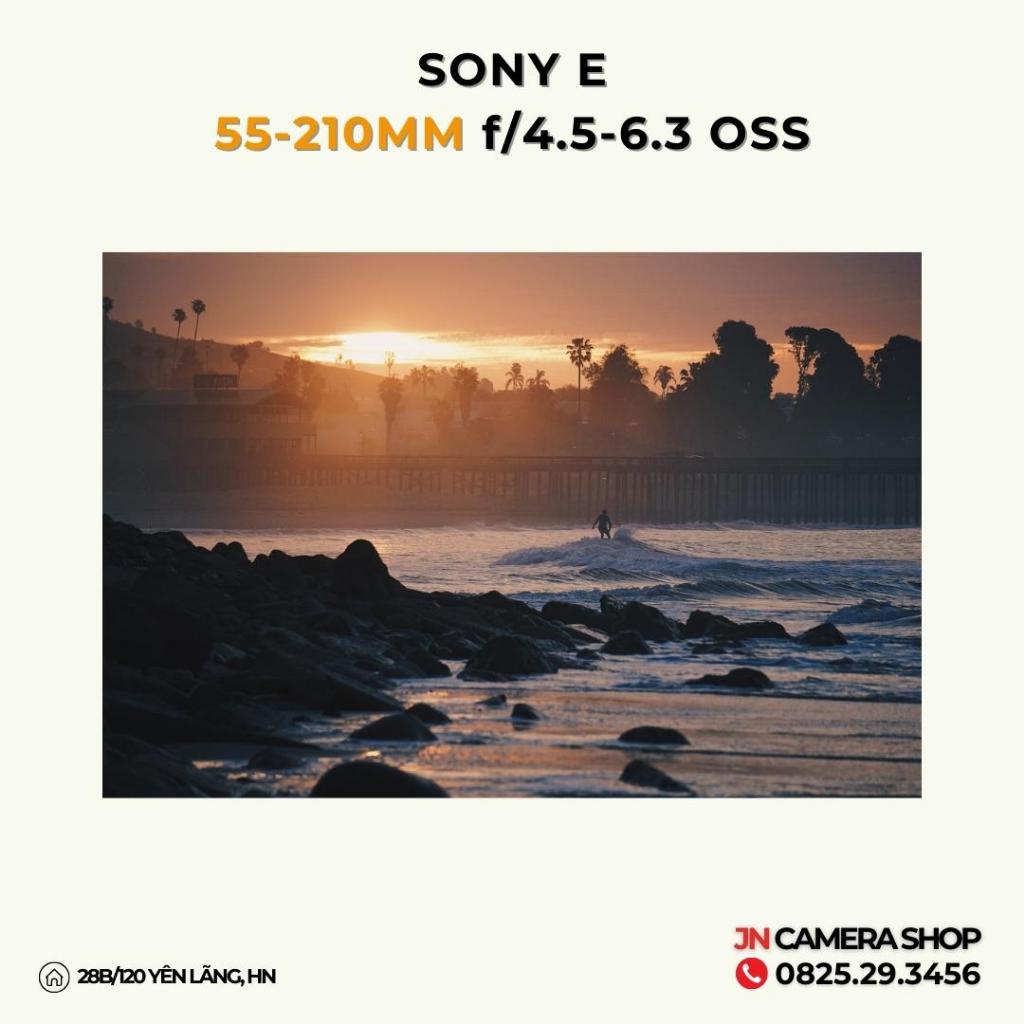 Ống kính SONY E 55-210MM F/4.5-6.3 OSS mới 90%