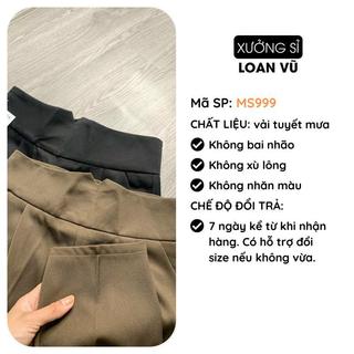 Quần Baggy Cạp V Siêu Cao Ms899