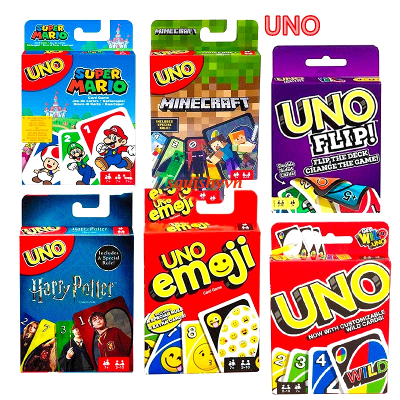 Bài Tây Anime 52 lá, Uno, Ma sói nhiều mẫu