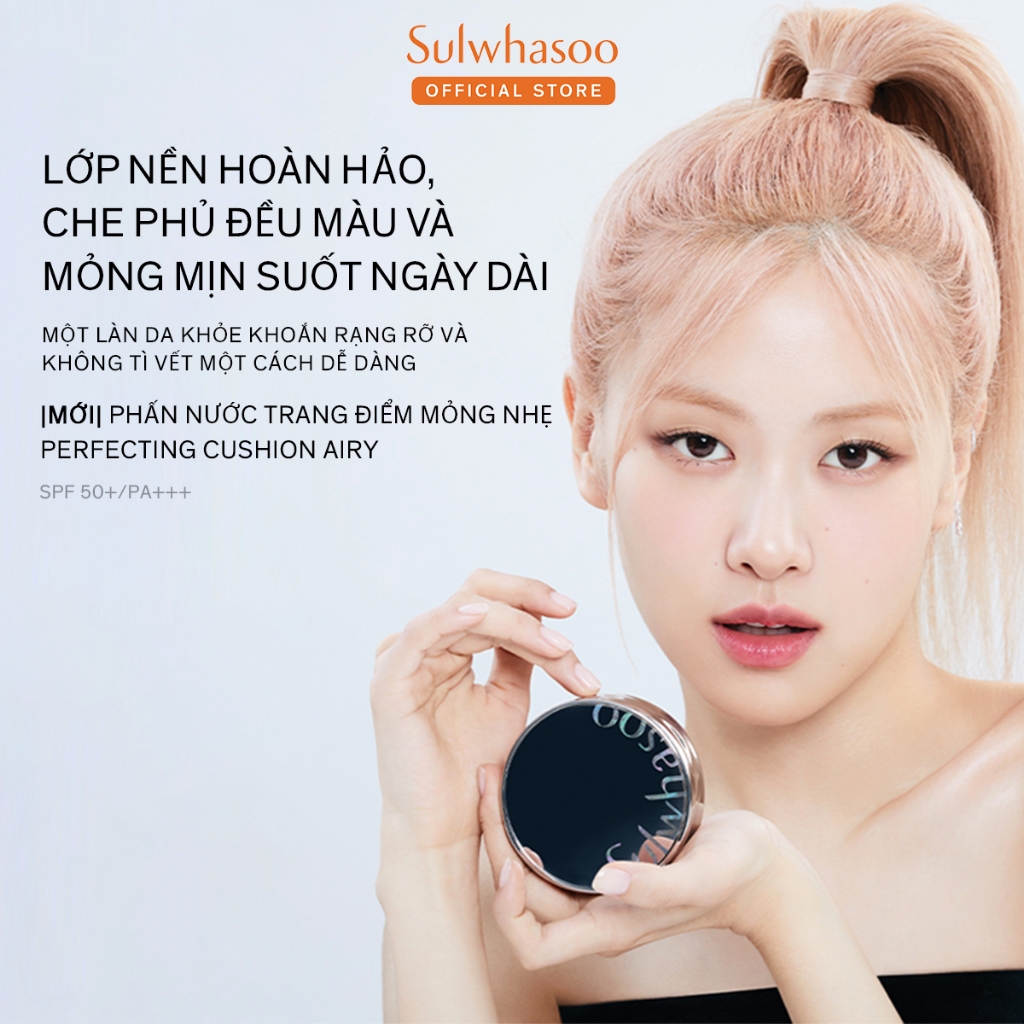 [MỚI] Phấn Nước Trang Điểm Mỏng Nhẹ Kèm Lõi 15G*2 - Sulwhasoo Perfecting Cushion Airy