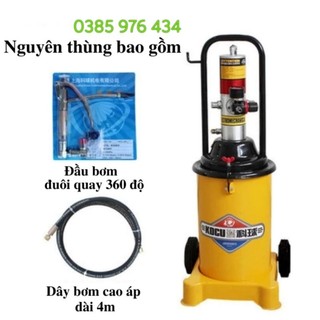 Bình bơm mỡ dùng hơi khí nén dùng tích 12 lít _ hàng loại 1_ giá tốt.