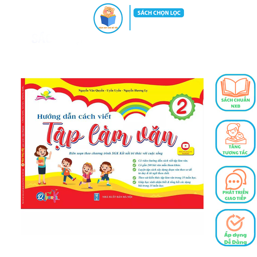 Sách - Hướng Dẫn Viết Tập Làm Văn Lớp 2 - Kết Nối Tri Thức Với Cuộc Sống