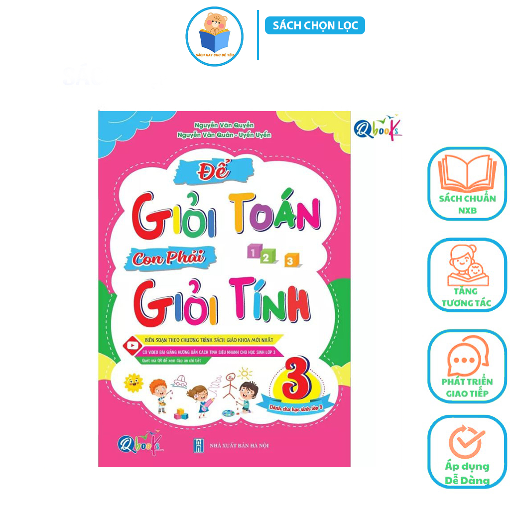 Sách - Để Giỏi Toán Con Phải Giỏi Tính 3 - Dành Cho Học Sinh Lớp 3