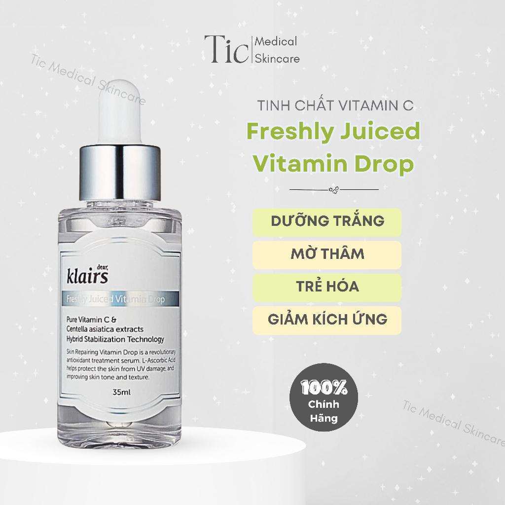 Serum Klairs Vitamin C Cho Da Nhạy Cảm 35ml Freshly Juiced Vitamin Drop - Tic Medical Skincare