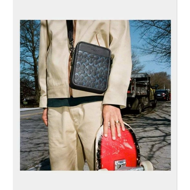 Túi C0ACH SULLIVAN CROSSBODY da thật siêu sang