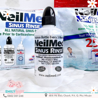 Bộ rửa mũi Neilmed Sinus Rinse Mỹ