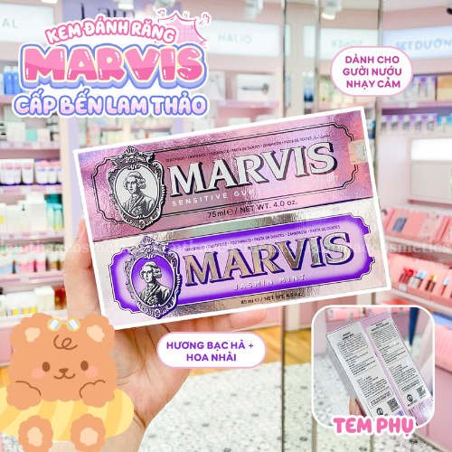Kem Đánh Răng Cao Cấp Marvis Toothpaste 85ml