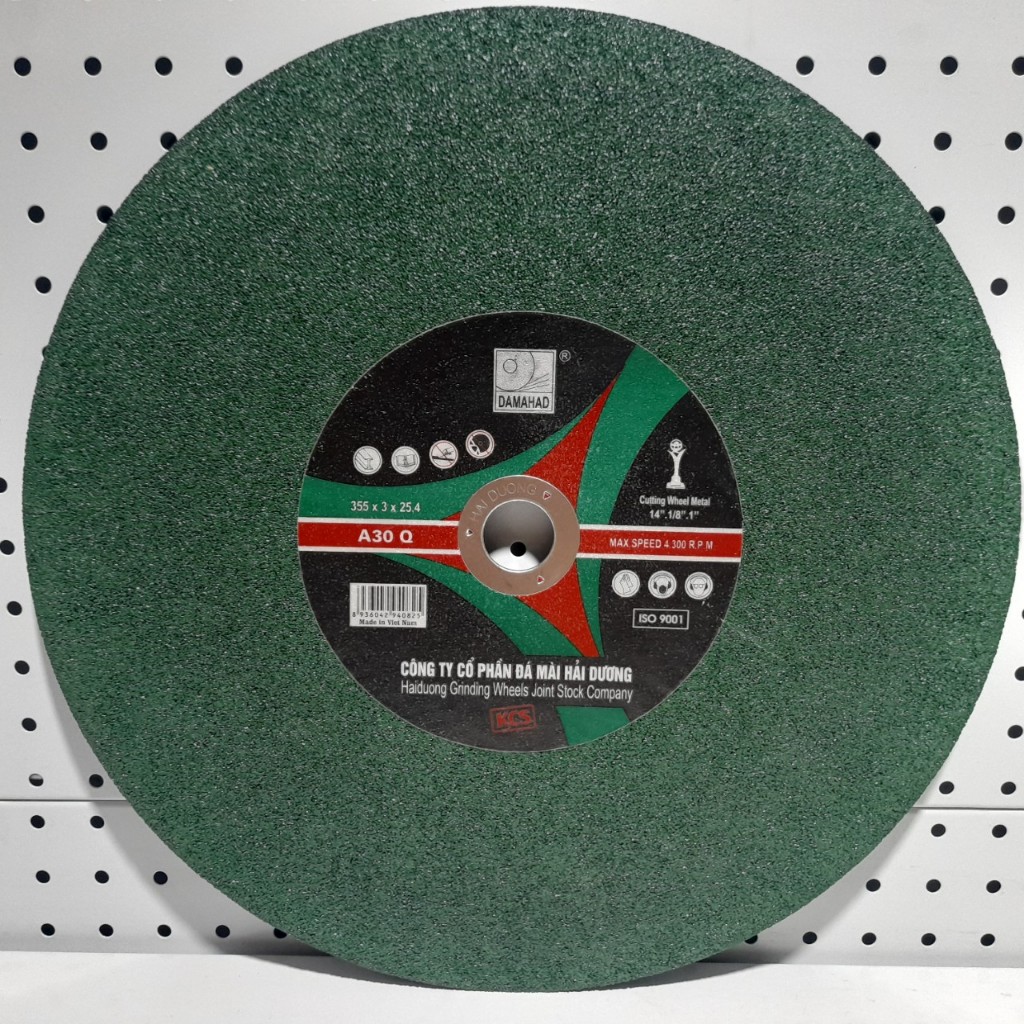 [355mm Hải Duong] 5 viên Đá cắt Ct 355.3.25.4 xanh