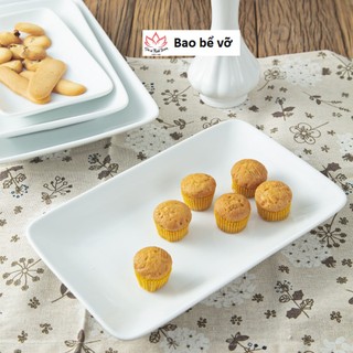  Đĩa sâu lòng đĩa sứ decor chữ nhật đĩa trắng decor đĩa trang trí đồ ăn đĩa đẹp đĩa kiểu đĩa bày tiệc đĩa nhà hàng 