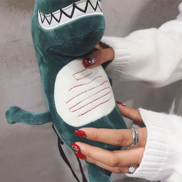 Túi xách nữ túi đeo chéo hình khủng long xanh hoạt hình đáng yêu hcom550