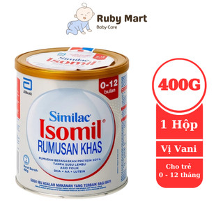 Sữa công thức Similac Isomil 400g dành cho trẻ từ 0-12 tháng tuổi