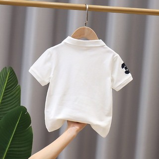 Áo thun cổ polo chất cá sấu cho bé trai
