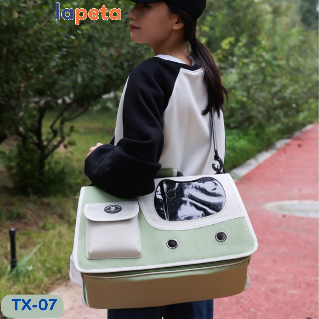 Túi vận chuyển mèo chó thỏ thú cưng xách tay đeo vai TX-07