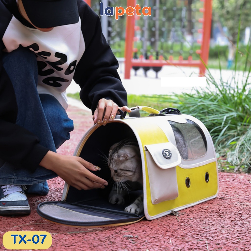 Túi vận chuyển mèo chó thỏ thú cưng xách tay đeo vai TX-07