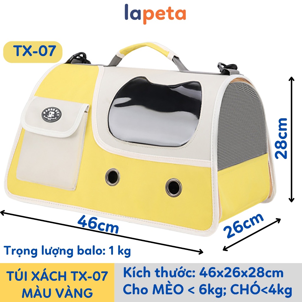 Túi vận chuyển mèo chó thỏ thú cưng xách tay đeo vai TX-07