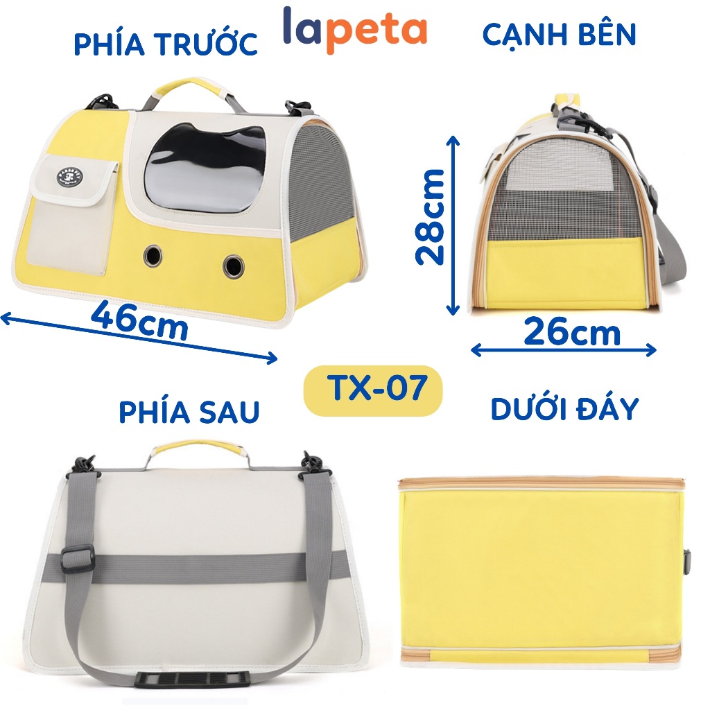 Túi vận chuyển mèo chó thỏ thú cưng xách tay đeo vai TX-07