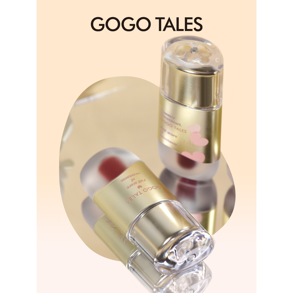 Son kem lì GOGO TALES SUMMER SWEET HEART son kem chính hãng thiết kế sang trọng mướt mịn môi GT579