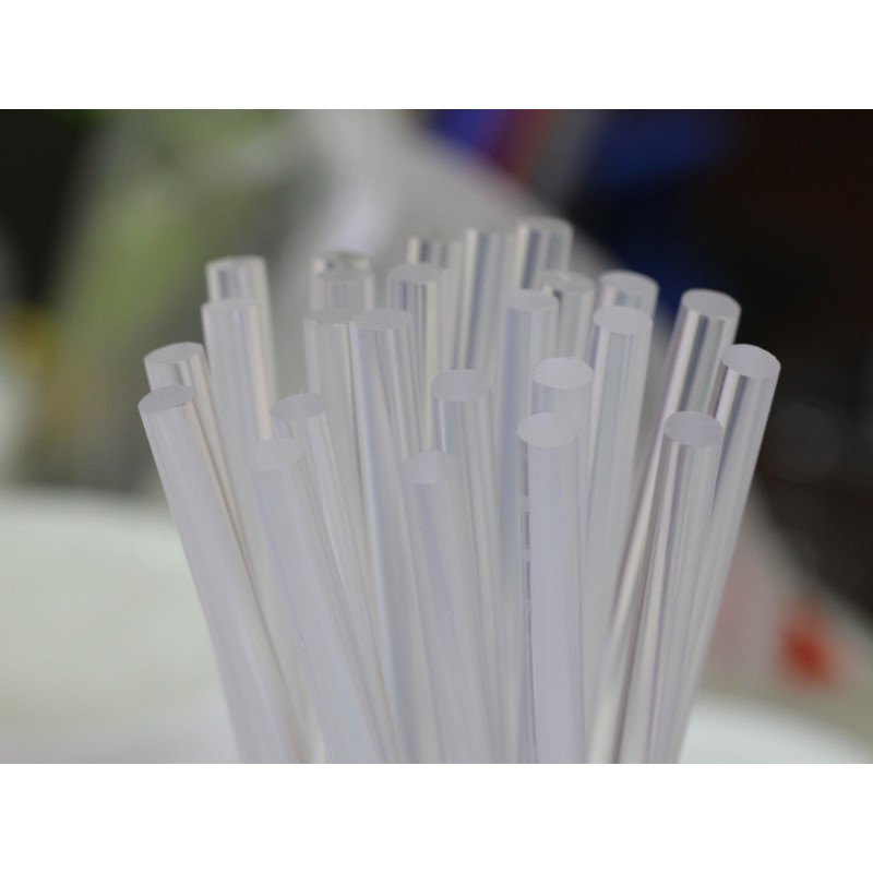 COMBO 10 Cây Keo Nến Silicon LOẠI NHỎ Kích thước 7 x 270mm, Sử dụng cho Súng Bắn Keo LOẠI NHỎ công suất 20W