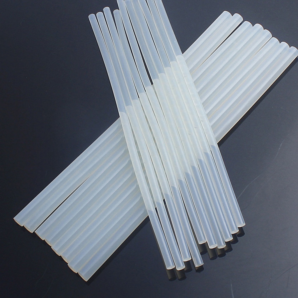 COMBO 10 Cây Keo Nến Silicon LOẠI LỚN Kích thước 10.5 x 270mm, Sử dụng cho Súng Bắn Keo công suất 60W, 80W, 100W