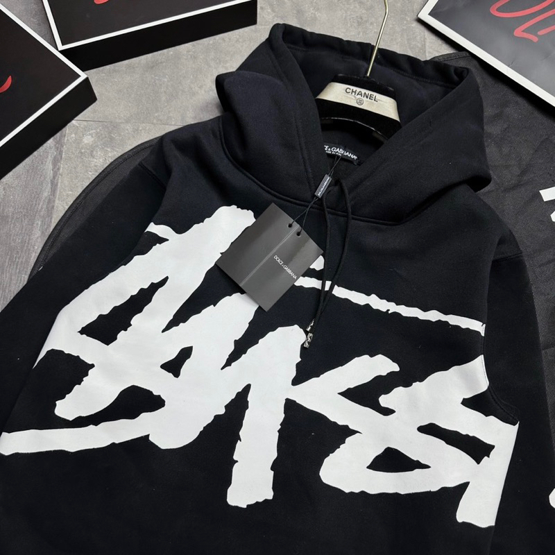 Áo Hoodie Có Mũ Stussy Áo Nỉ Nam Nữ Dáng Rộng Dài Phom Chuẩn Áo Stusy Cực Đẹp ❤ Áo Nỉ Có Mũ 2 Lớp Dày Dặn