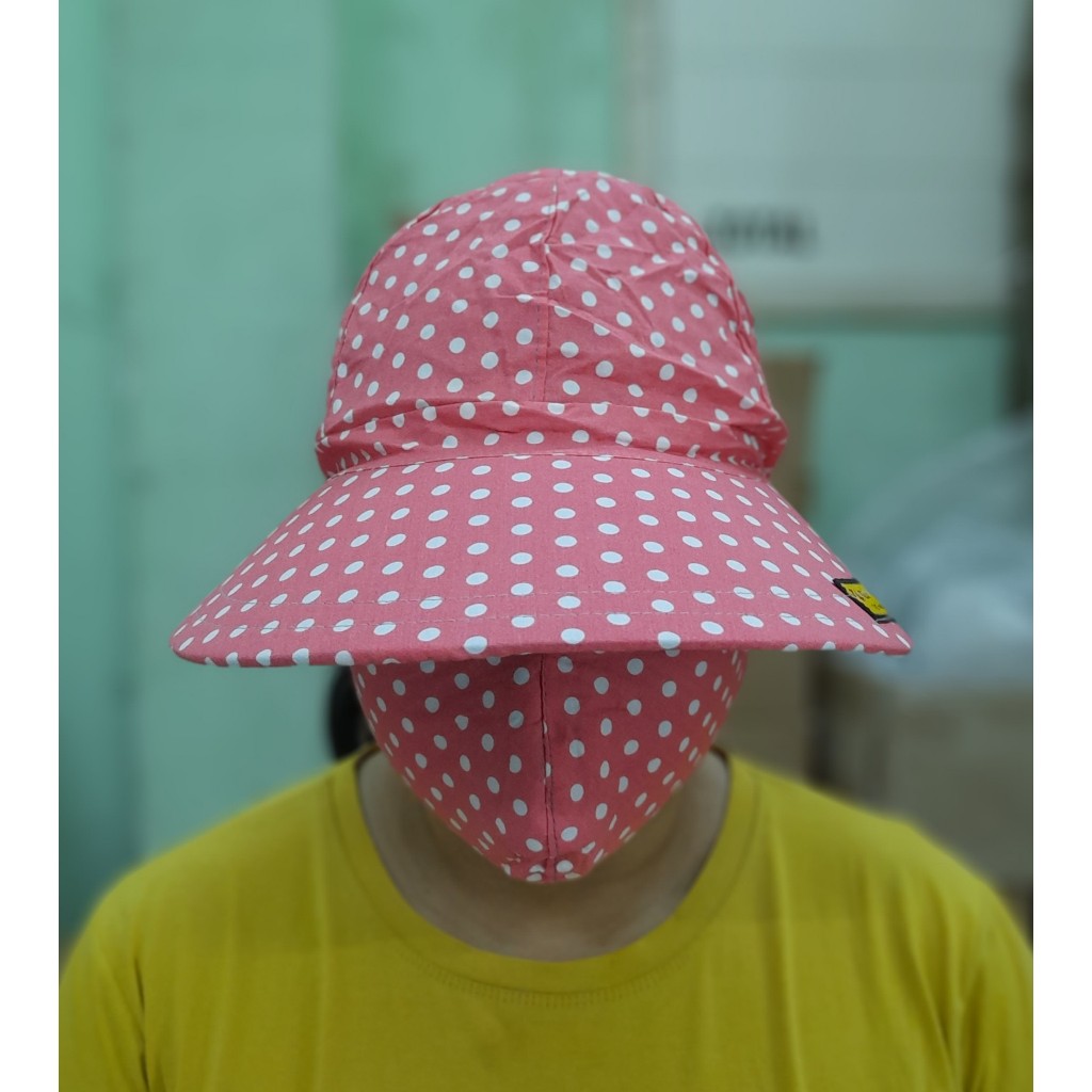 Nón mũ vải KATE VIỆT THẮNG mũ chống nắng KÈM KHẨU TRANG  nón chống nắng kèm khẩu trang