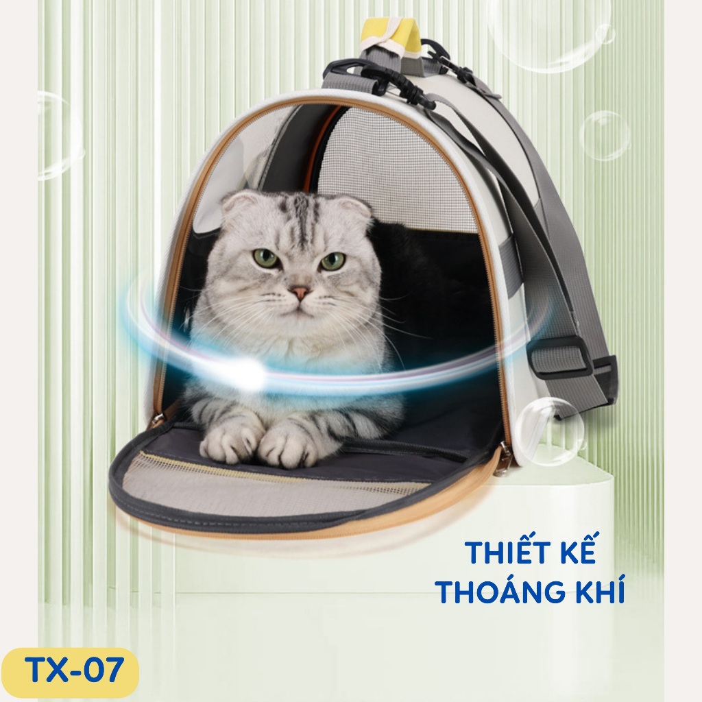 Túi vận chuyển mèo chó thỏ thú cưng xách tay đeo vai TX-07