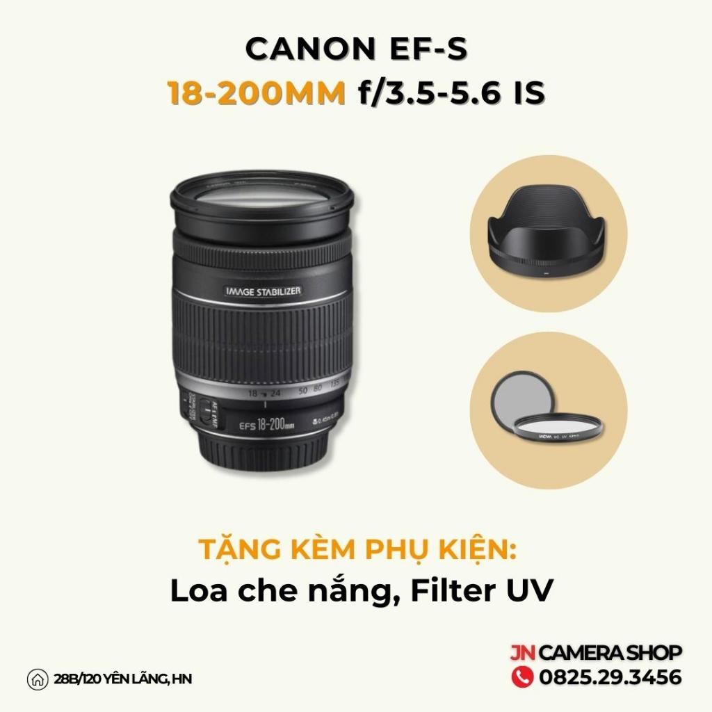 Ống Kính Canon EF-S 18-200mm f/3.5-5.6 IS Ngoại Hình 95%