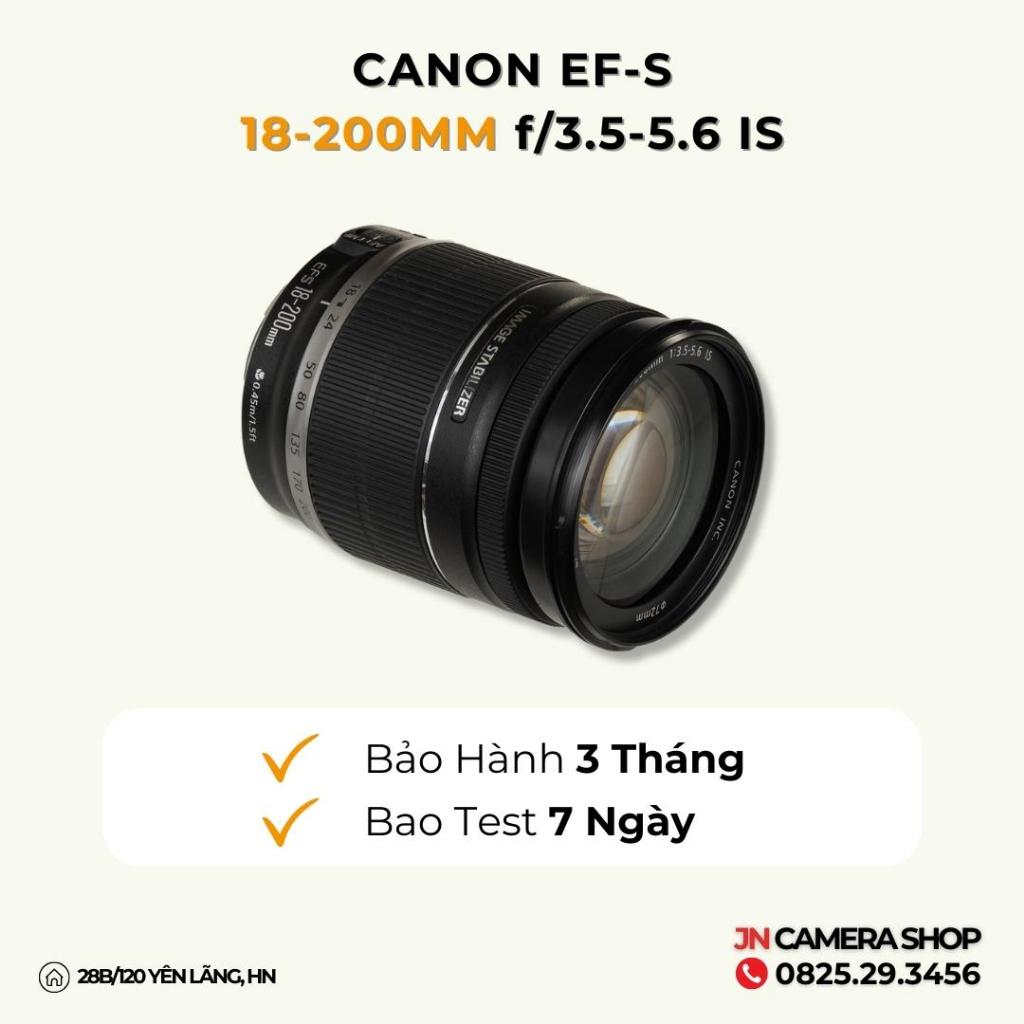 Ống Kính Canon EF-S 18-200mm f/3.5-5.6 IS Ngoại Hình 95%