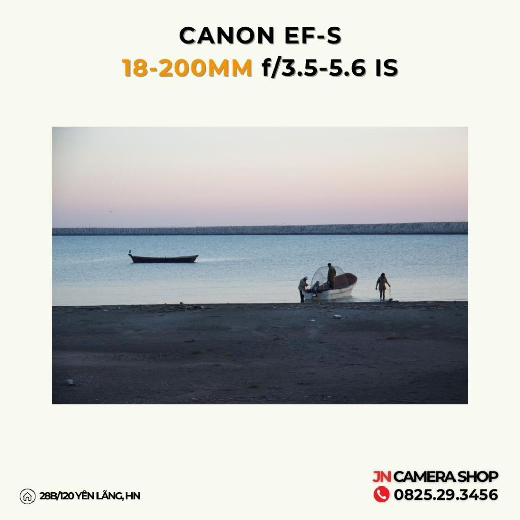 Ống Kính Canon EF-S 18-200mm f/3.5-5.6 IS Ngoại Hình 95%
