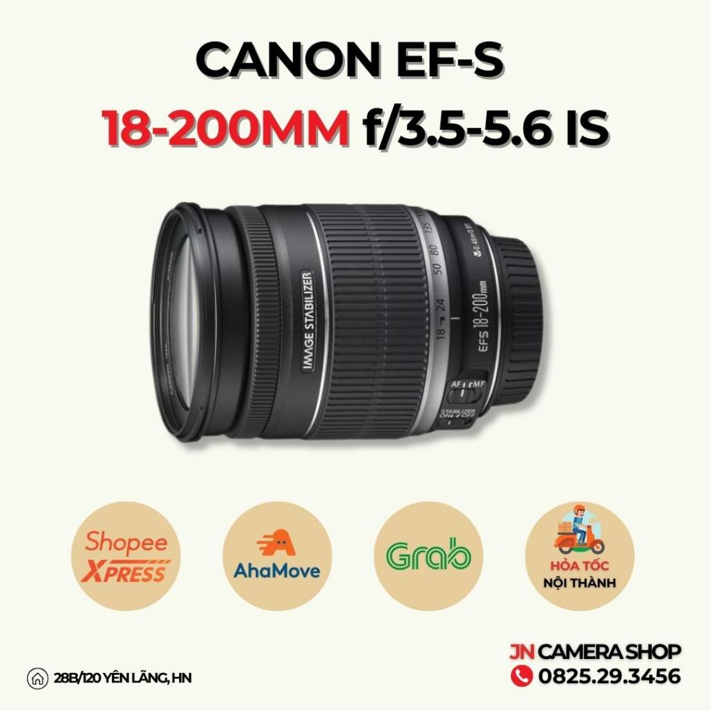 Ống Kính Canon EF-S 18-200mm f/3.5-5.6 IS Ngoại Hình 95%