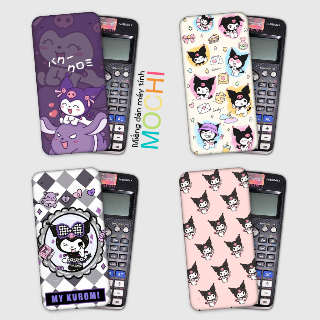 Miếng decal korumi dán cái loại máy tính (casio fx-570 / fx-570 ii / fx-580 / fx-880, vinacal....)