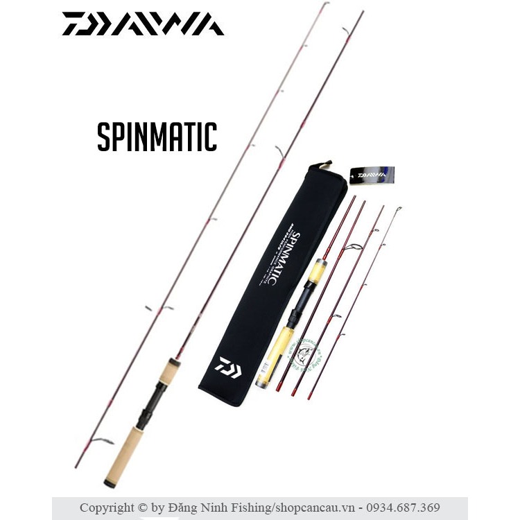 Cần lure UL Daiwa Spinmatic