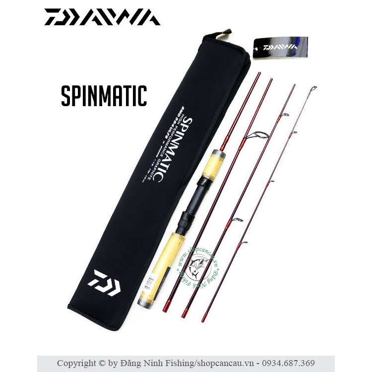 Cần lure UL Daiwa Spinmatic