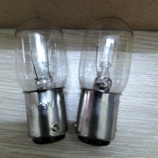 Bóng đèn sợi đốt đuôi cài BA15D 220V 25W (2 chấm chì ) T25 x 48mm