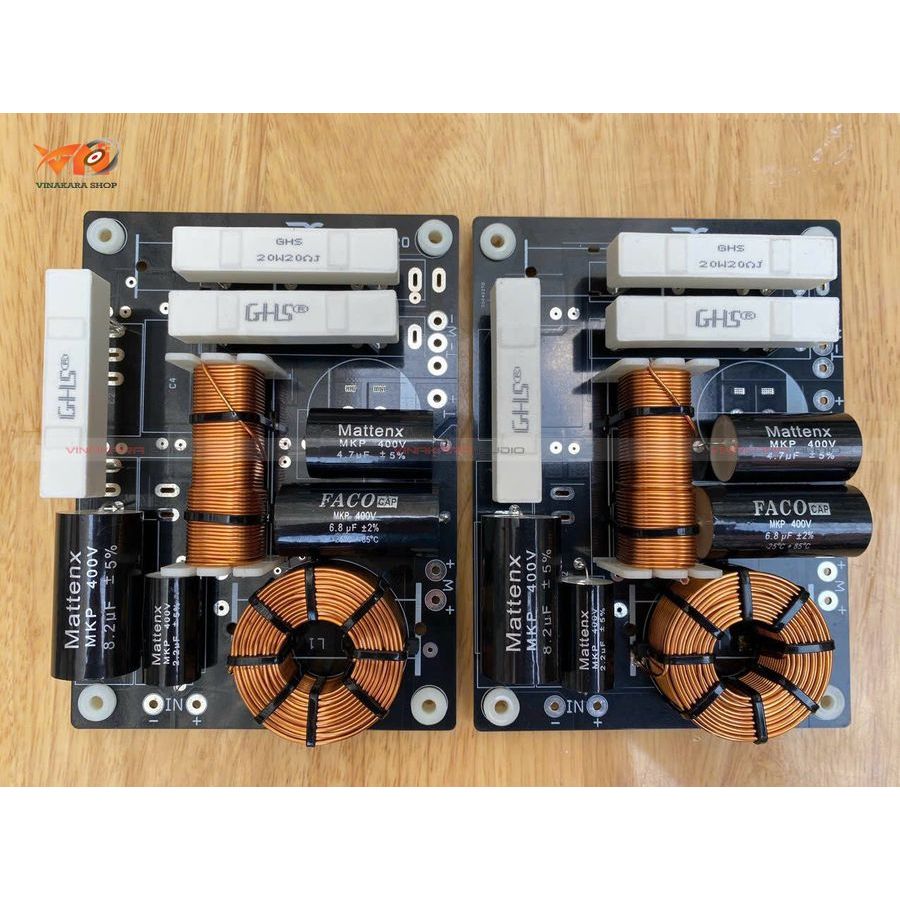 Phân tần H-1215 MẪU MỚI dành cho bass 30 - 40 col 75 , col 100, 1 cái