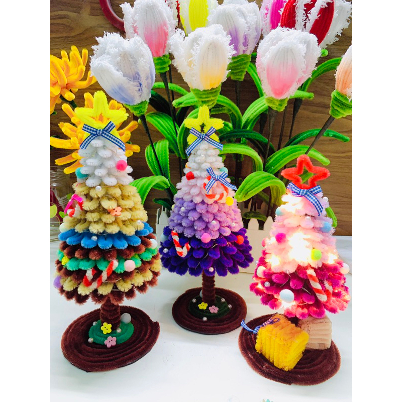 cây thông noel kẽm nhung