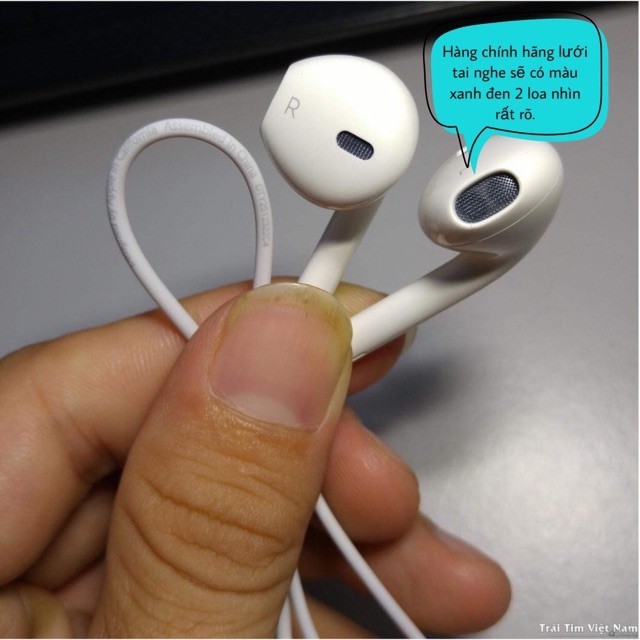 Tai Nghe 6/6s/6p/6sp Jack 3.5mm 7/7plus/8plus/X/Xs max Zin  - Bảo Hành 12 Tháng