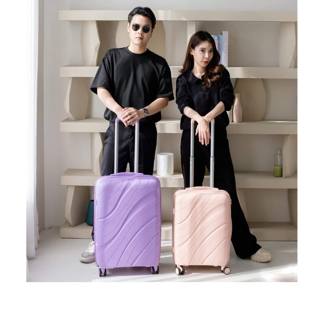 Vali kéo du lịch Kingsun vali nhựa size 28 PP01/PP02 chất liệu PP cao cấp chống bể vỡ, chống va đập, bảo hành 5 năm