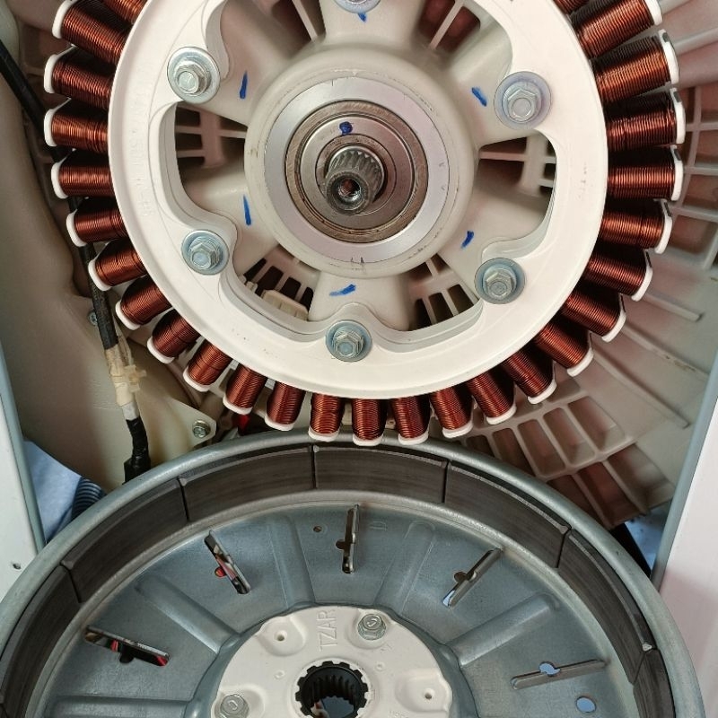 Động cơ motor máy giặt LG 8kg inverter