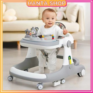 Xe tập đi cho bé chữ U đa năng có thể gấp gọn, tạo cho bé phương hướng cố định khi di chuyển