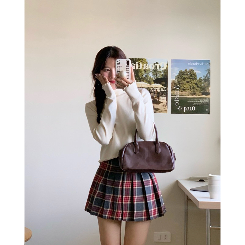 KAYY. Áo len cổ 3p viền sóng _ A3032