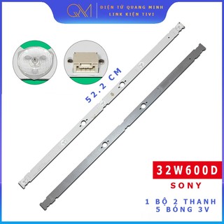 Thanh led tivi sony 32w600d 32wd600 hàng mới 100%, bộ 2 thanh, mỗi thanh 5 bóng 3v, dài 52,2cm samsung_2015sony_tpz32_fc